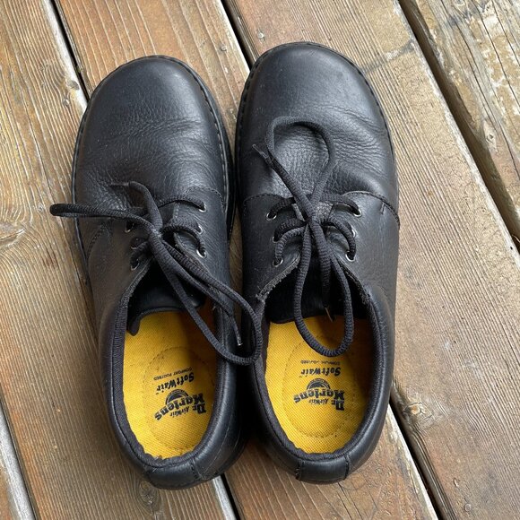 EUC Dr. Martens Black Leather Lace Up Hazeldon in Men's 11 - Picture 10 of 12